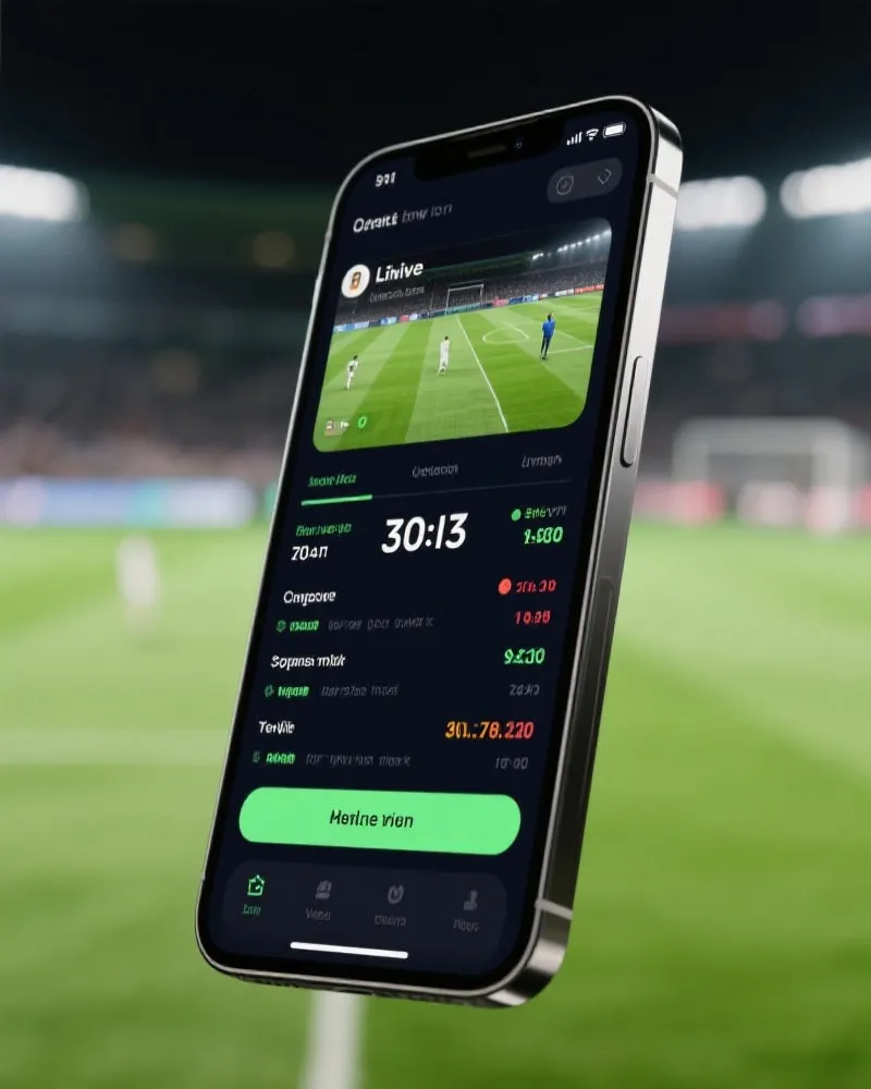 免费看球App界面展示