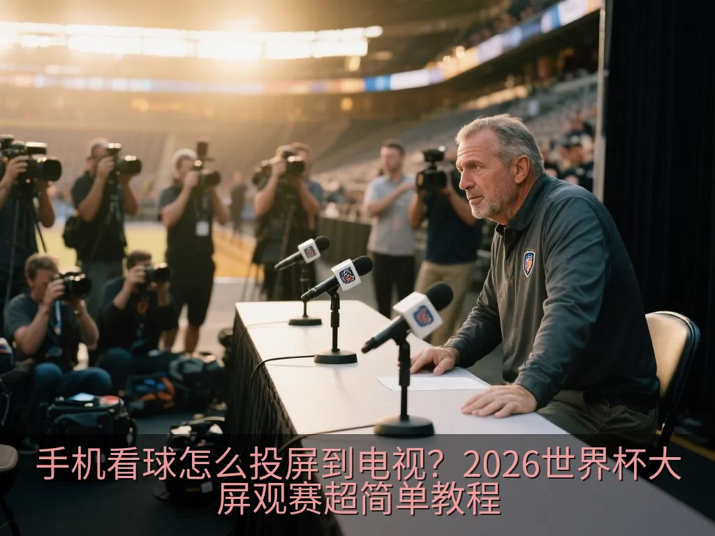 手机看球怎么投屏到电视？2026世界杯大屏观赛超简单教程